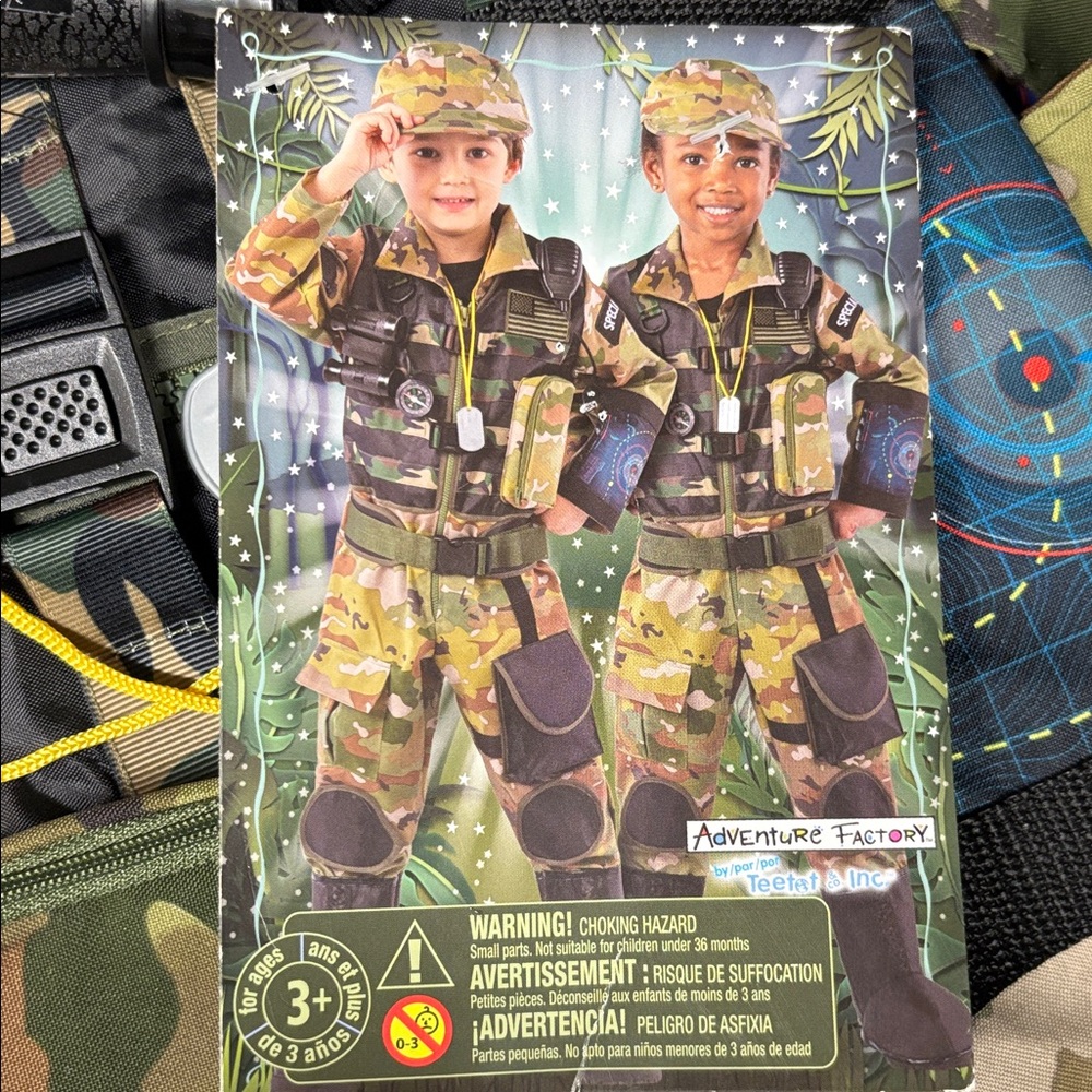 Kid's Teetot & Co Special Forces Costume - Multiple Sizes!